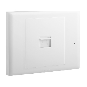 TELEPHONE SOCKET RJ-11/PLATE